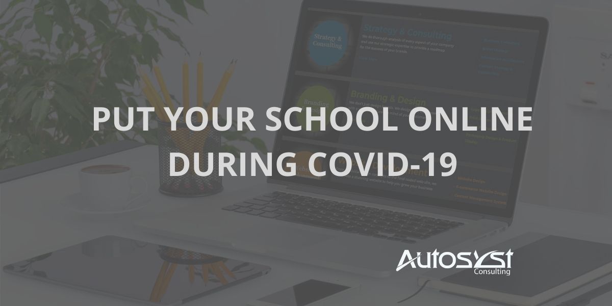 Put Your School Online During COVID-19